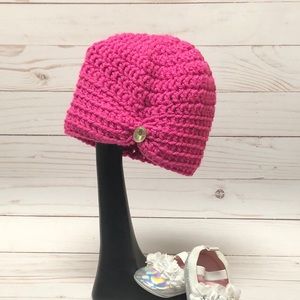 Handmade Crochet Hat (baby 3-6 months)